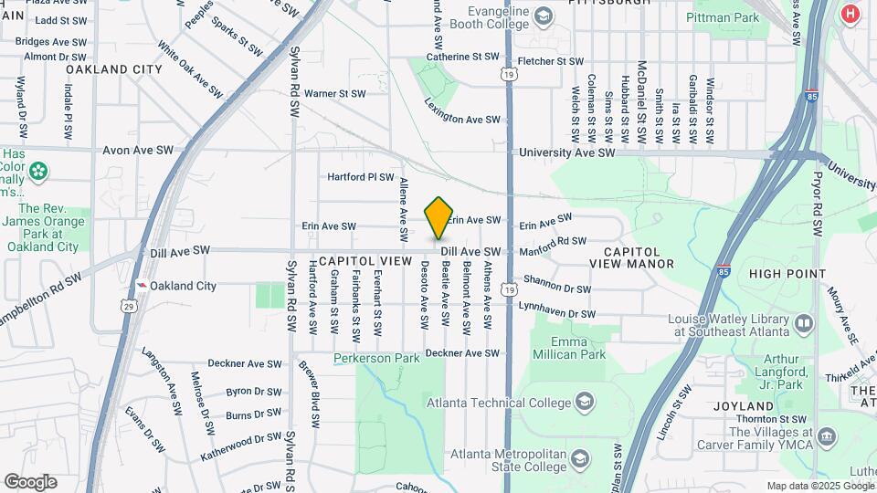 717 Dill Ave SW Map and Location Details