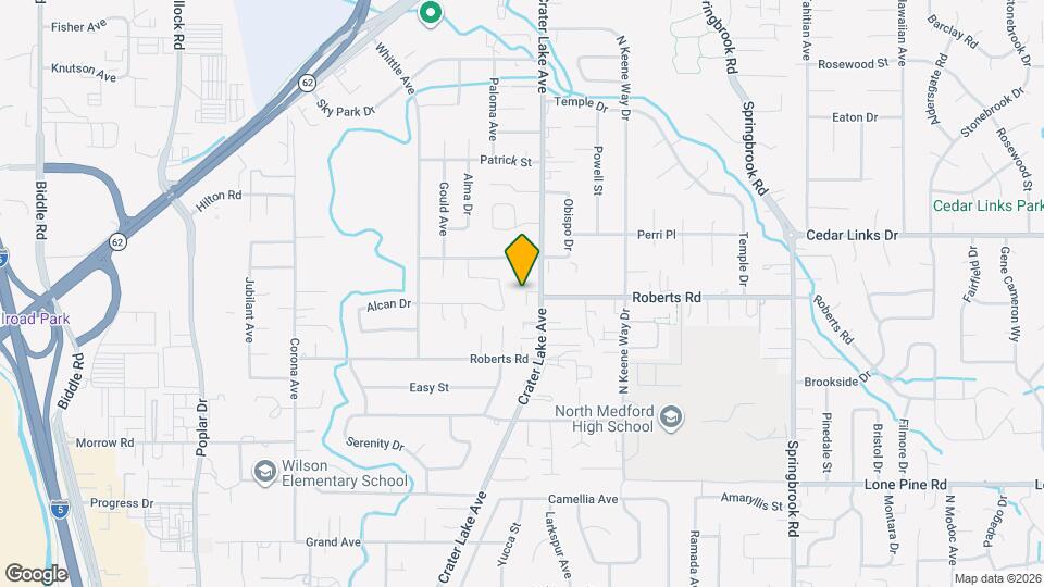 2313 Crater Lake Ave Map and Location Details