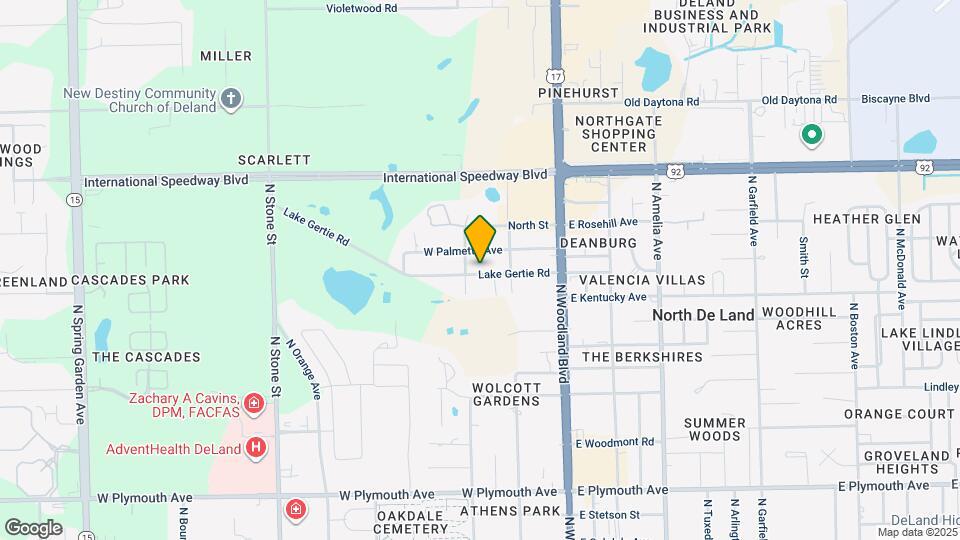 235 Lake Gertie Rd Map and Location Details