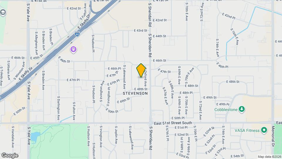 4651 S Norwood Ave Map and Location Details