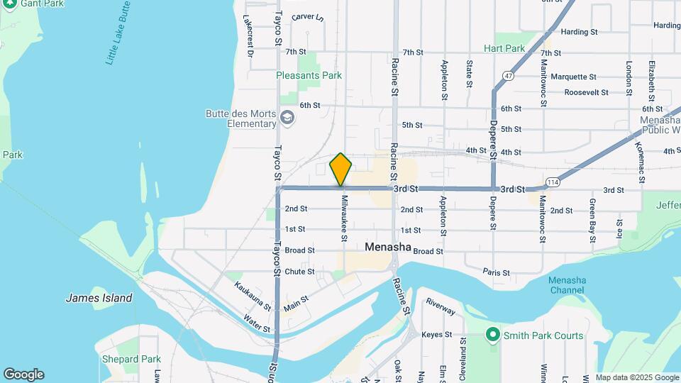 212 Milwaukee St Map and Location Details