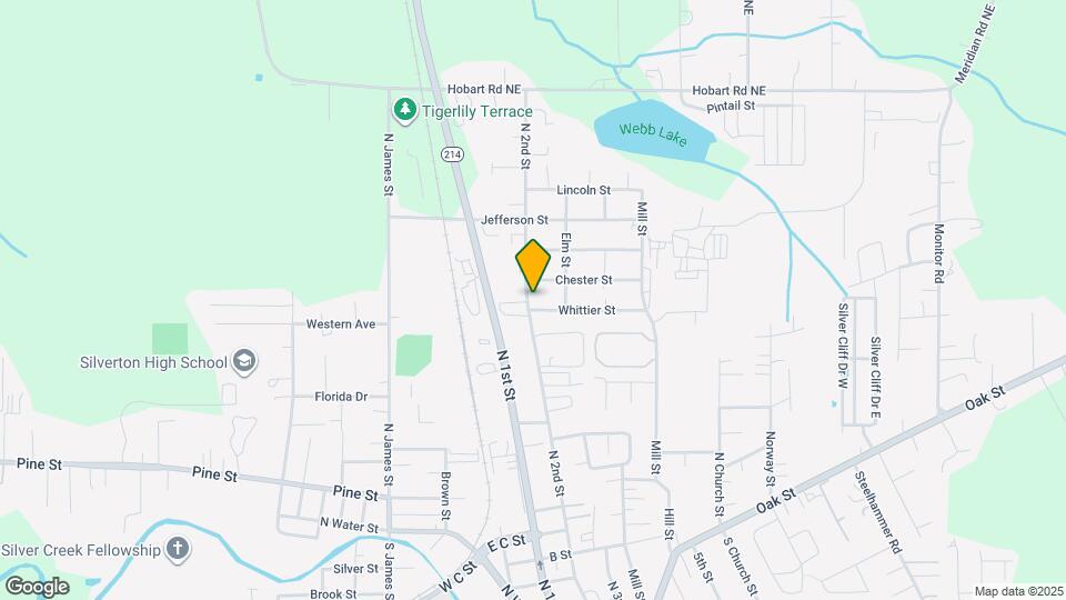 401 Whittier St Map and Location Details