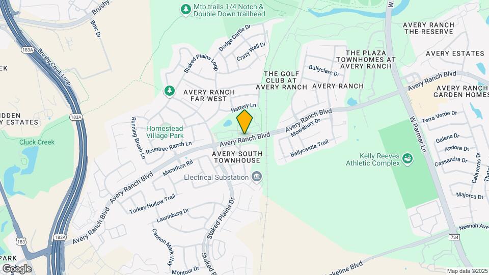 14100 Avery Ranch Blvd Map and Location Details