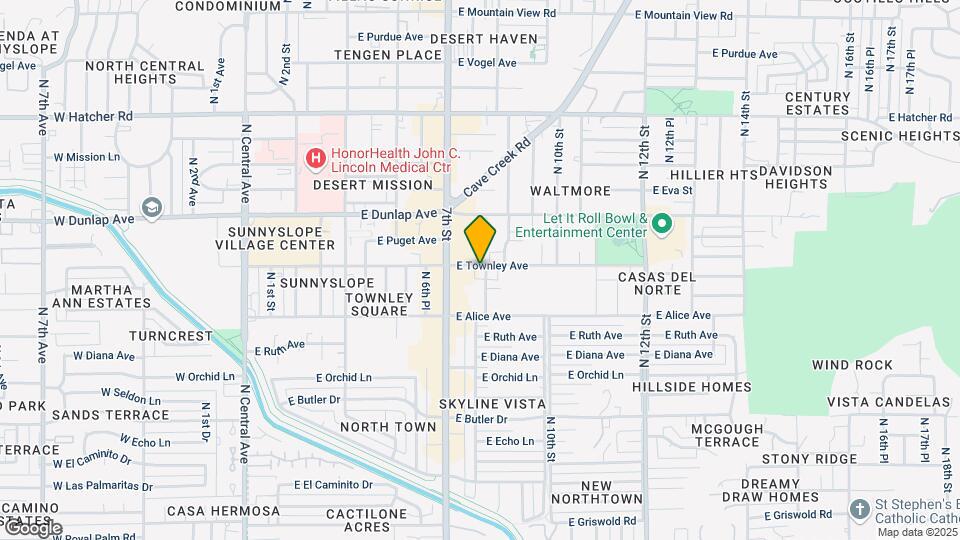 8848 North 8th St-Unit -205 Map and Location Details