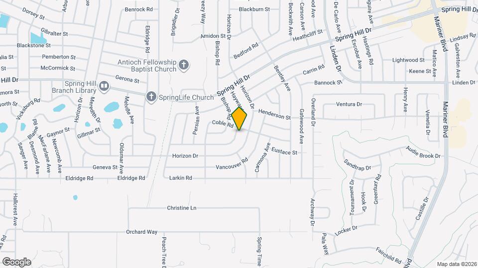 10054 Hayward Rd Mapa y Detalles de la Ubicación