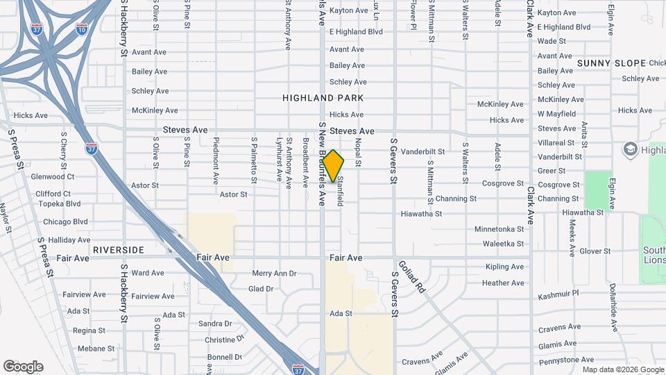 810 Haggin St Map and Location Details