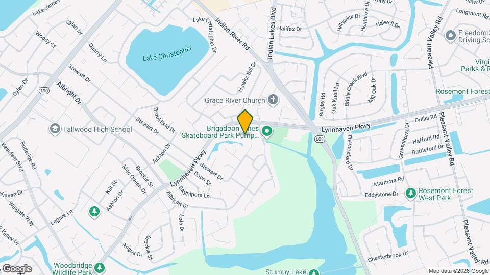 1716 Chilhowie Cir Map and Location Details