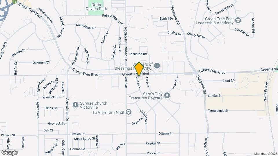 16585 Green Tree Blvd Map and Location Details