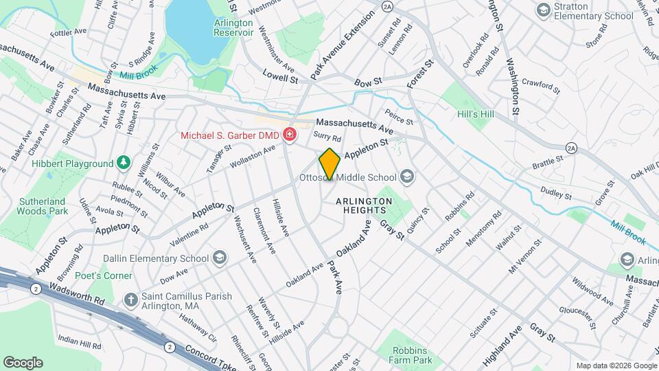 35 Ashland St, Unit 35 Ashlnd St 1st flr Map and Location Details
