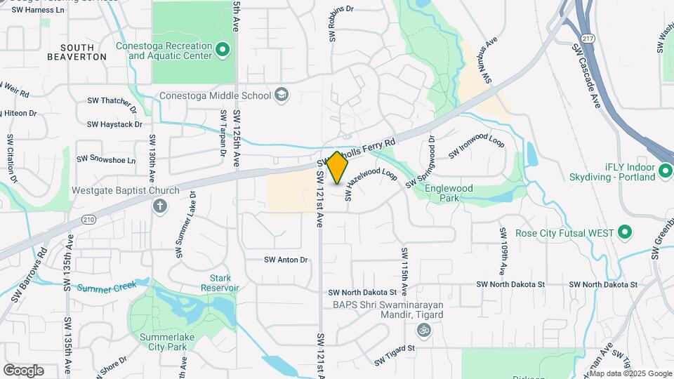 11775 SW Schollwood Ct Map and Location Details