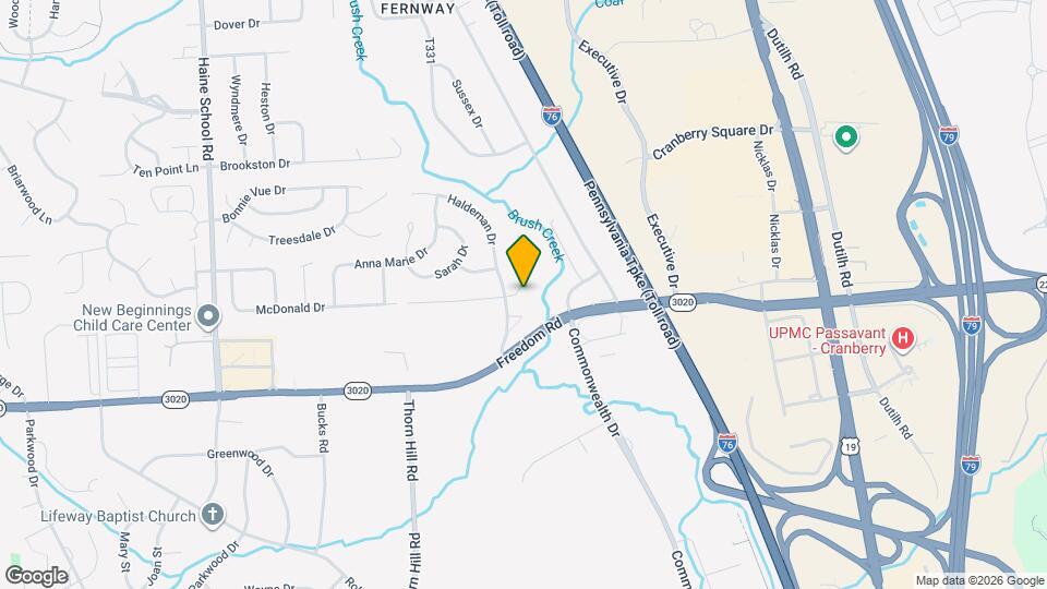 217 Clearbrook Ct Map and Location Details