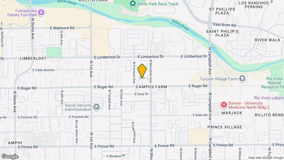 1265 E Weimer Cir Map and Location Details