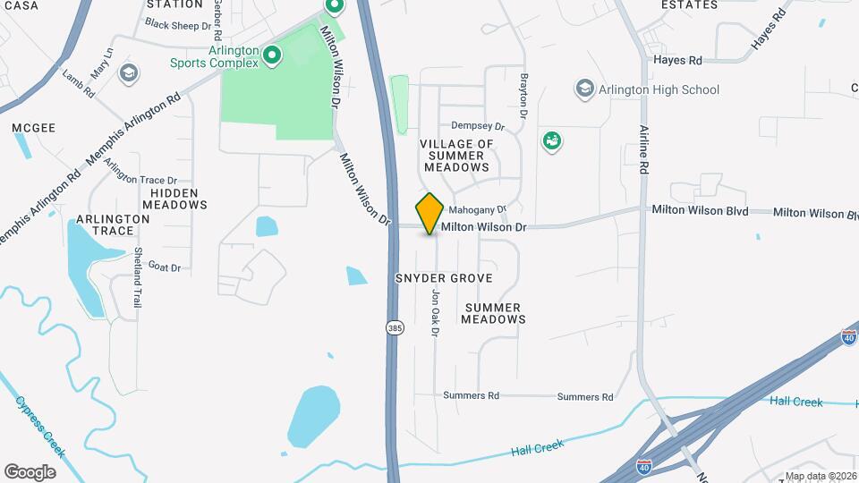 5281 Jon Oak Dr Map and Location Details