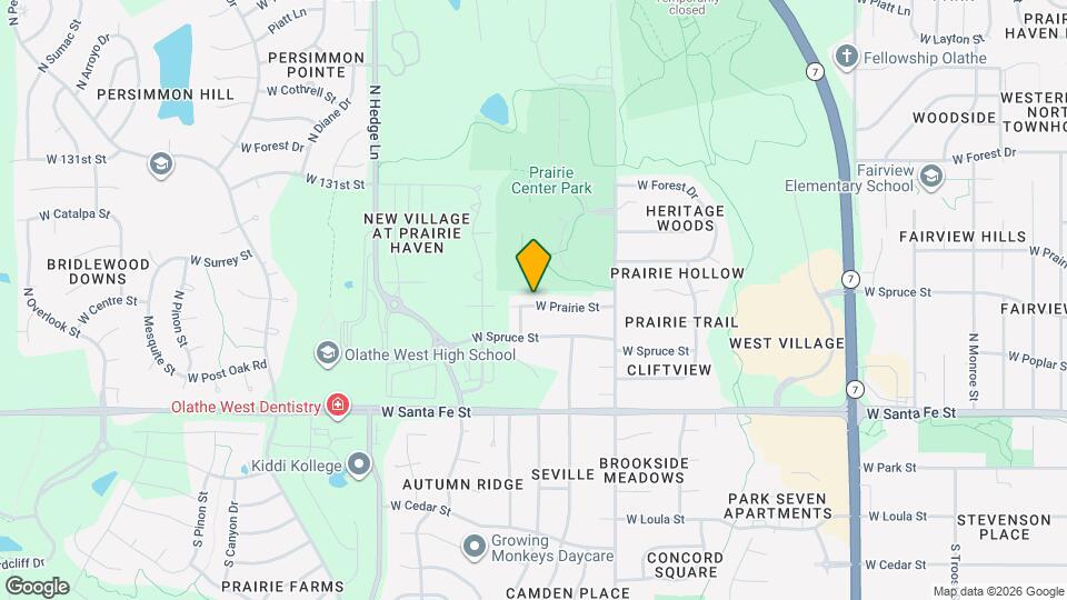 1726 W Prairie St, Unit 1536 Map and Location Details