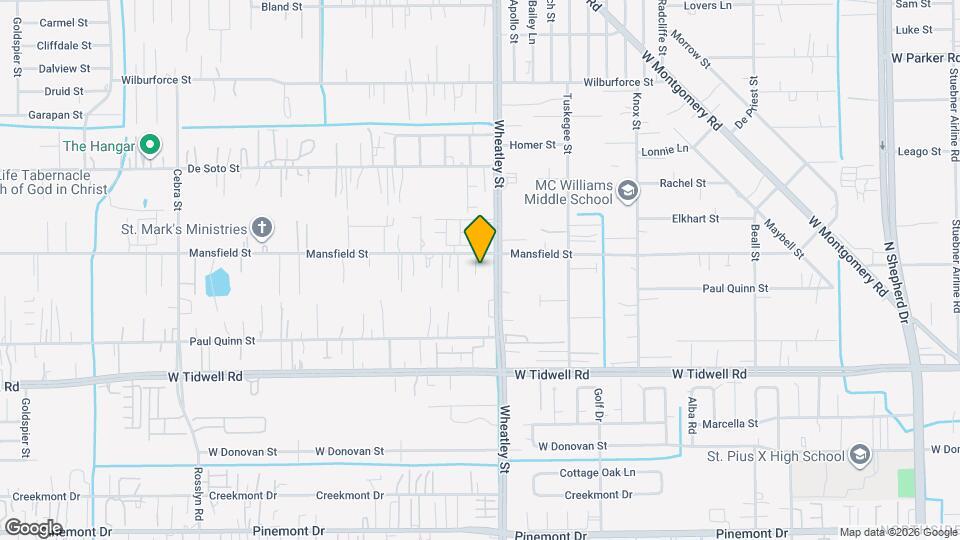 5824 Highland Sun Ln Map and Location Details
