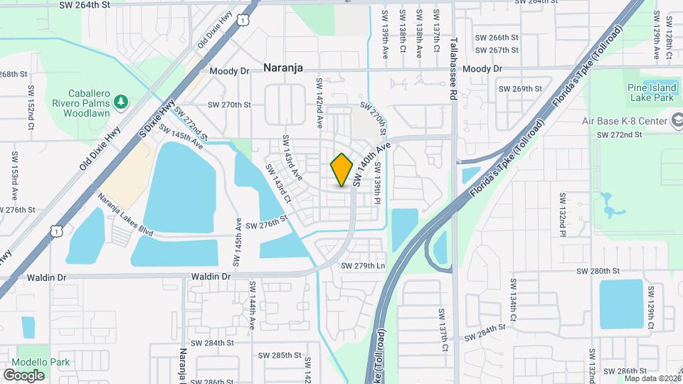 14099 SW 275th St Map and Location Details