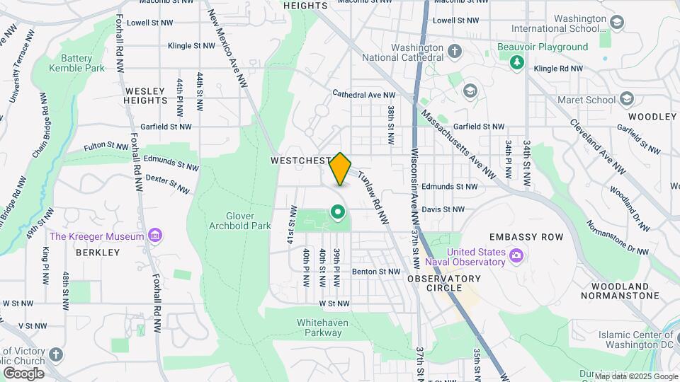 2627 39th St NW Map and Location Details