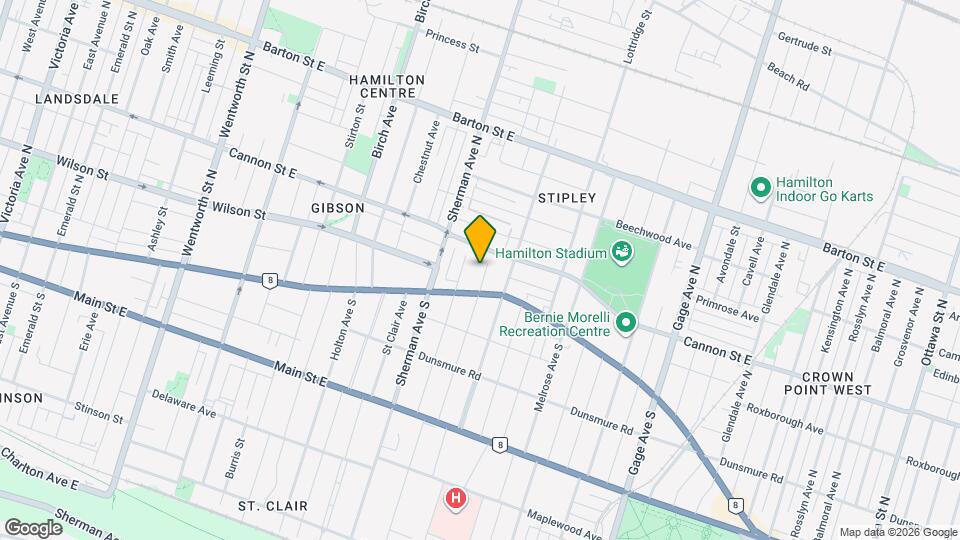 23 Fairholt Rd N Map and Location Details