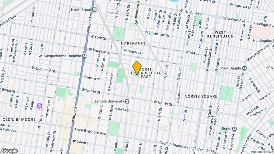 2138 N 9th St Map and Location Details