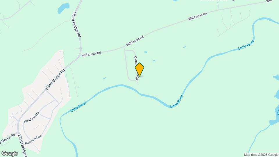 366 Carolina Oaks Cir Map and Location Details