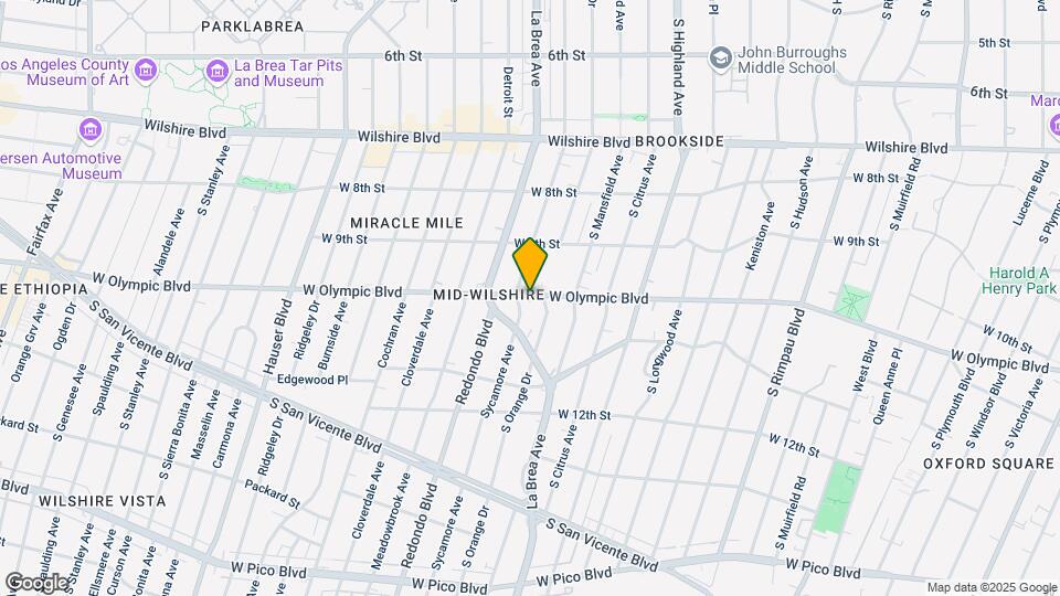 5240 W Olympic Blvd, Unit 5240 Map and Location Details