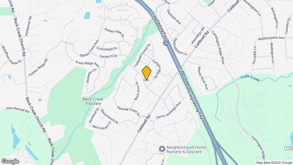 3907 Caldwell Ridge Pkwy Map and Location Details