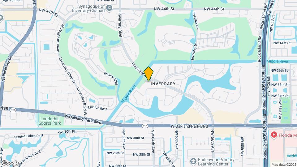 3501 Inverrary Blvd Mapa y Detalles de la Ubicación