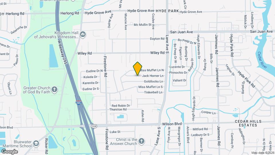 6916 Jack Horner Ln Mapa y Detalles de la Ubicación