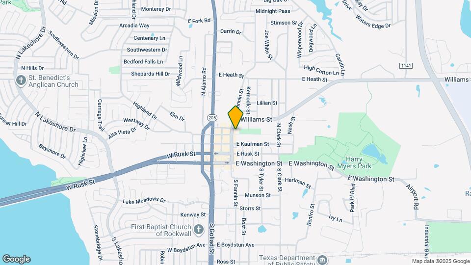 302 N Fannin St Map and Location Details