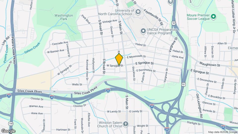 26 W Sprague St Mapa y Detalles de la Ubicación