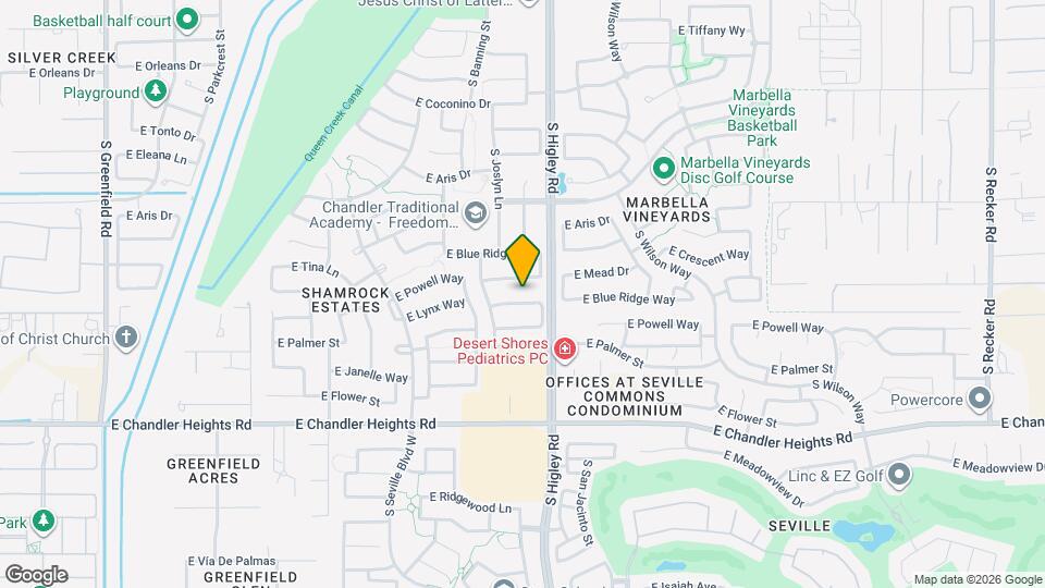 3144 E Lynx Way Mapa y Detalles de la Ubicación