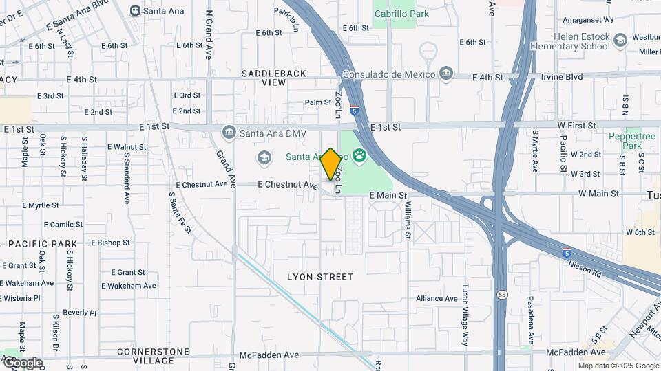 Elk Lane Apartments Map and Location Details