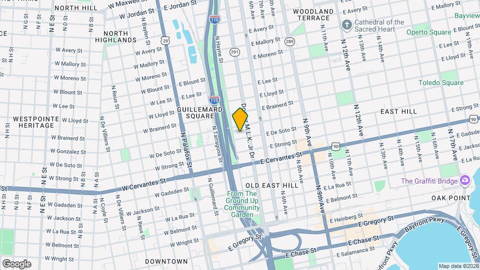 306 E De Soto St Map and Location Details