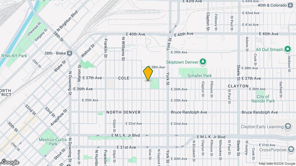 3625 Vine St Mapa y Detalles de la Ubicación