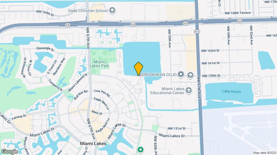 15535 N Miami Lakeway Map and Location Details