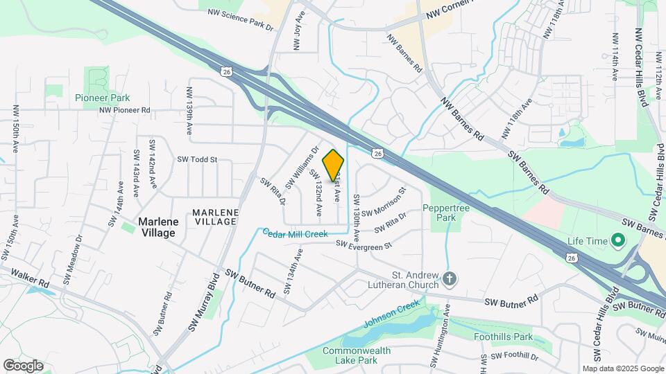 215 SW 131st Ave Map and Location Details