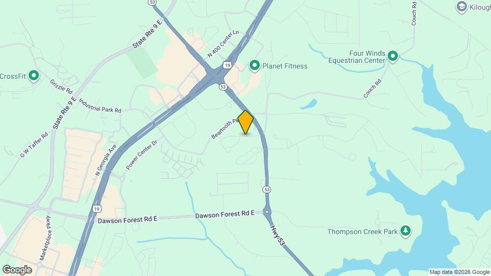 84 Hughes Pl Dr Map and Location Details