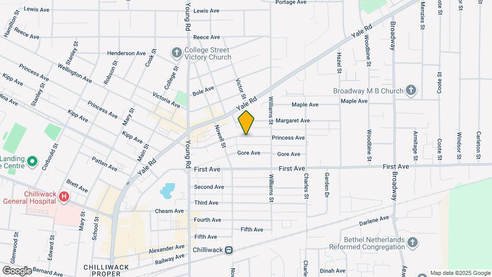 46155 Princess Ave Map and Location Details