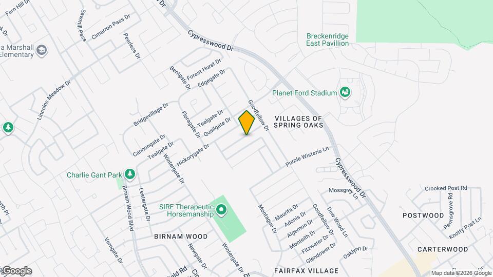 4930 Giant Sequoia Way Map and Location Details