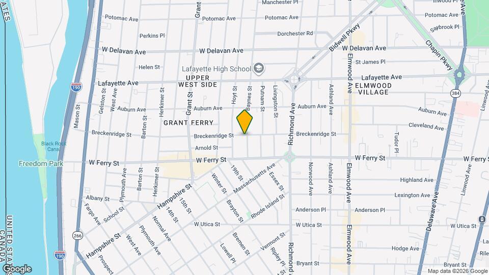 423 Breckenridge St Map and Location Details