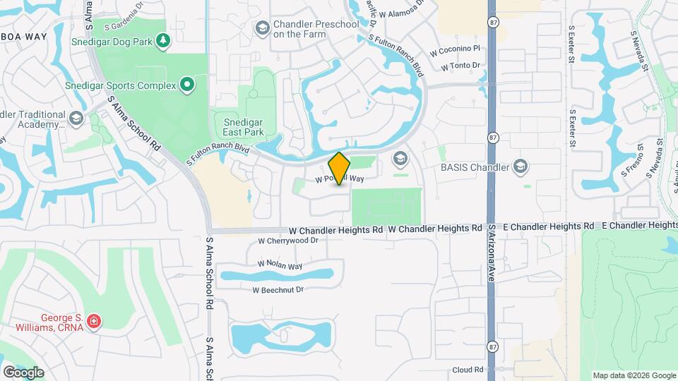 622 W San Carlos Way Map and Location Details