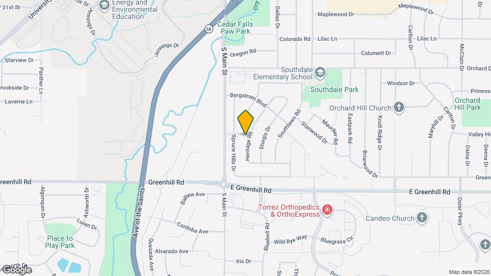 4027-4027 Heritage Rd Map and Location Details