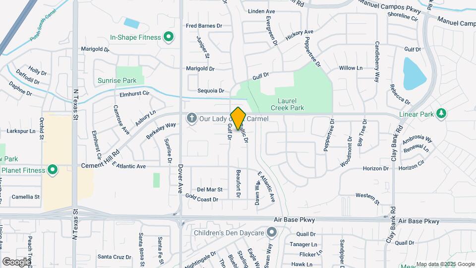 850 Thetford Pl Map and Location Details