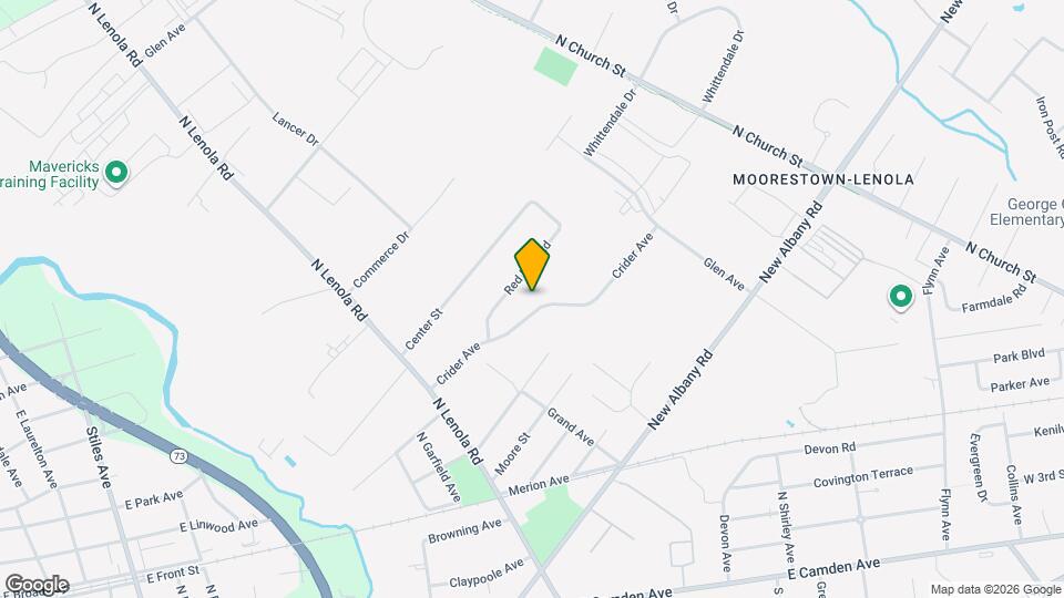 108 Crider Ave, Unit 108 Map and Location Details