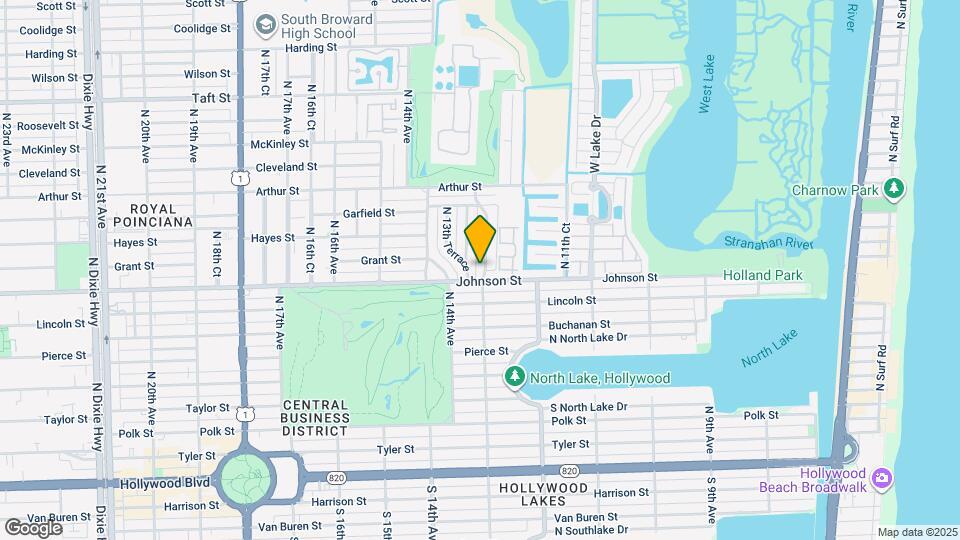 906 N 13th Ave Map and Location Details