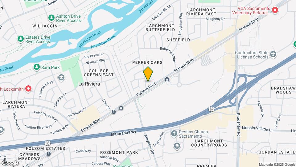 9340 Mira del Rio Dr Map and Location Details