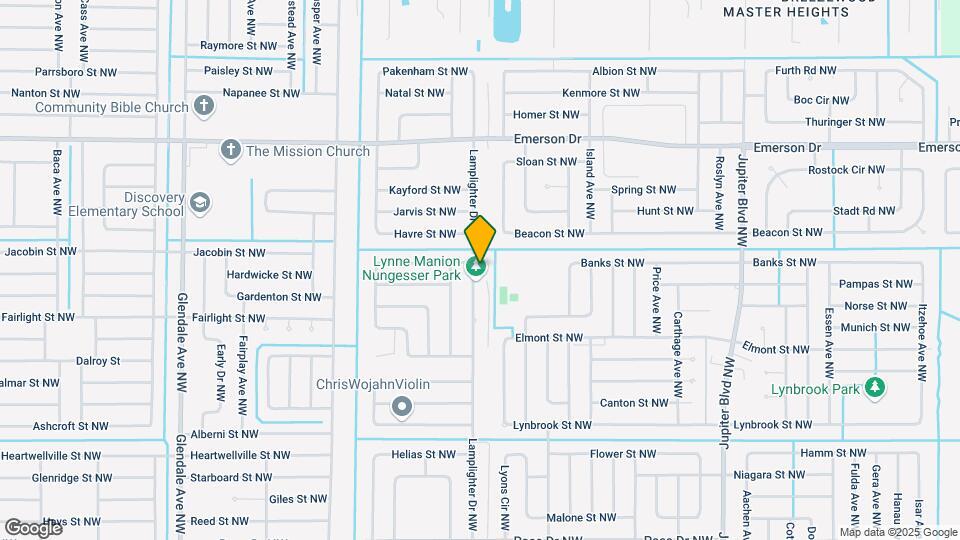 1181 Lamplighter Dr NW Map and Location Details