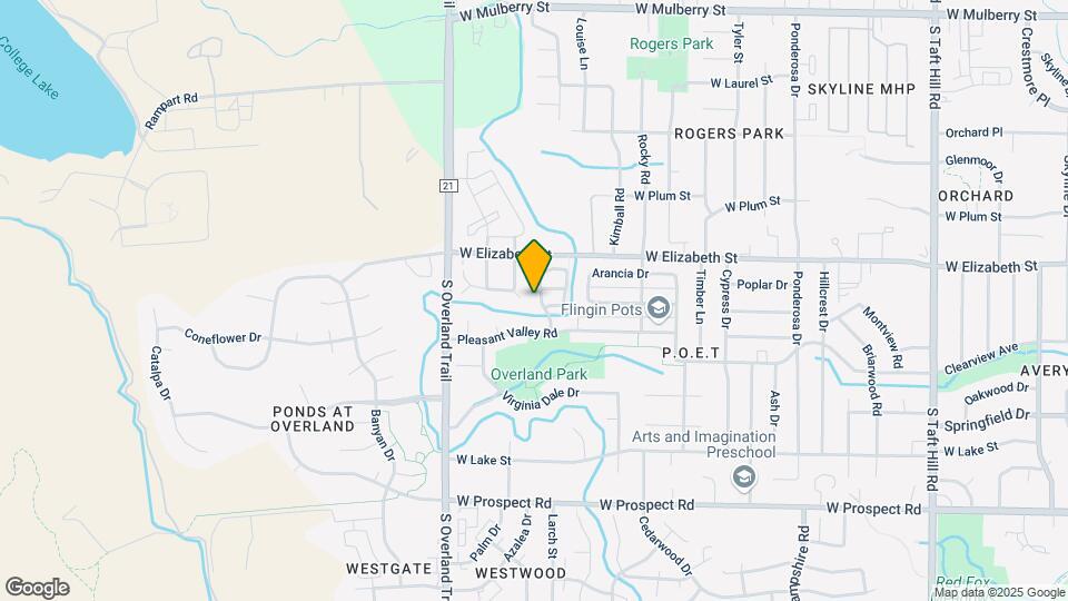 1103 Andrews Peak Dr Map and Location Details