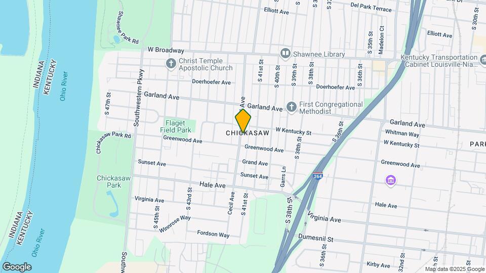 1021 Cecil Ave Map and Location Details