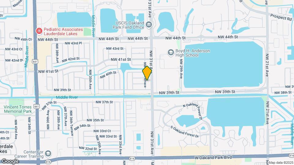 3940 NW 31st Ter Map and Location Details